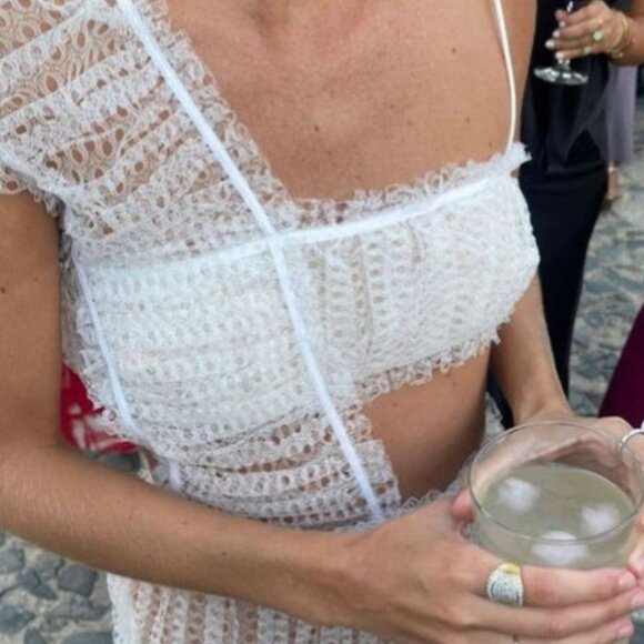 ISO!!!! Christopher Esber Laced Torrent Tank Maxi Dress - Picture 2 of 3